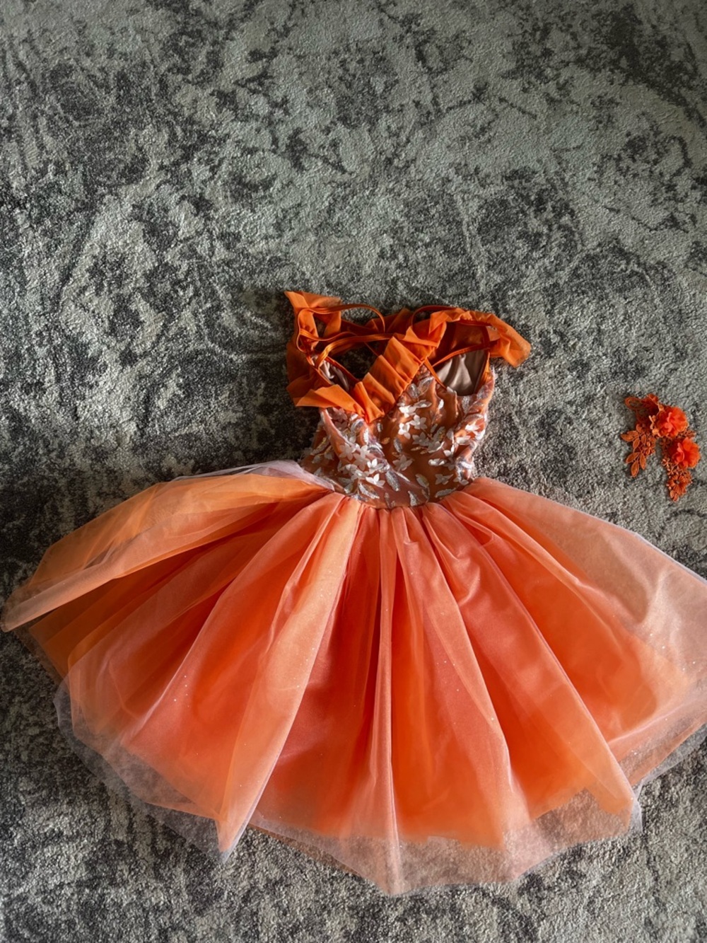 Apricot summer is coming dance costume